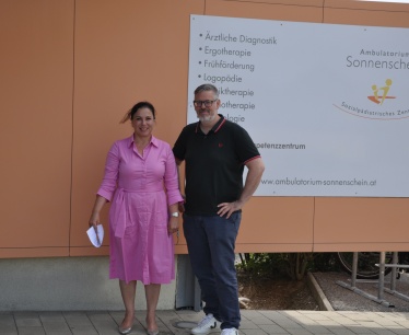 Besuch von Herrn Nationalratsabgeordneten Ralph Schallmeiner-Prim. Dr. Sonja Gobara, MSc und Abg. z. NR Ralph Schallmeiner