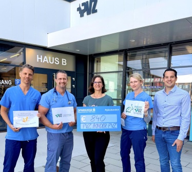 Spendenübergabe PVZ und Kinder-PVZ St. Pölten-