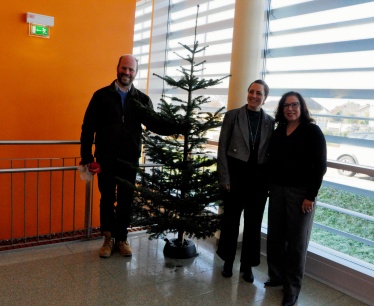 Nach 30 Jahren unser erster Christbaum im Ambulatorium Sonnenschein-