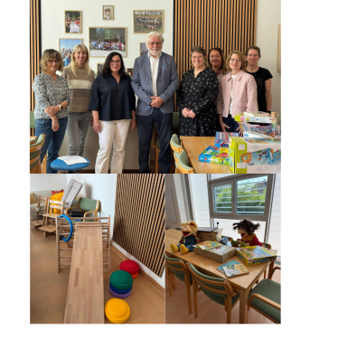 Spende Herr Mag. Z&ouml;chling und Rotary Club St. P&ouml;lten-
